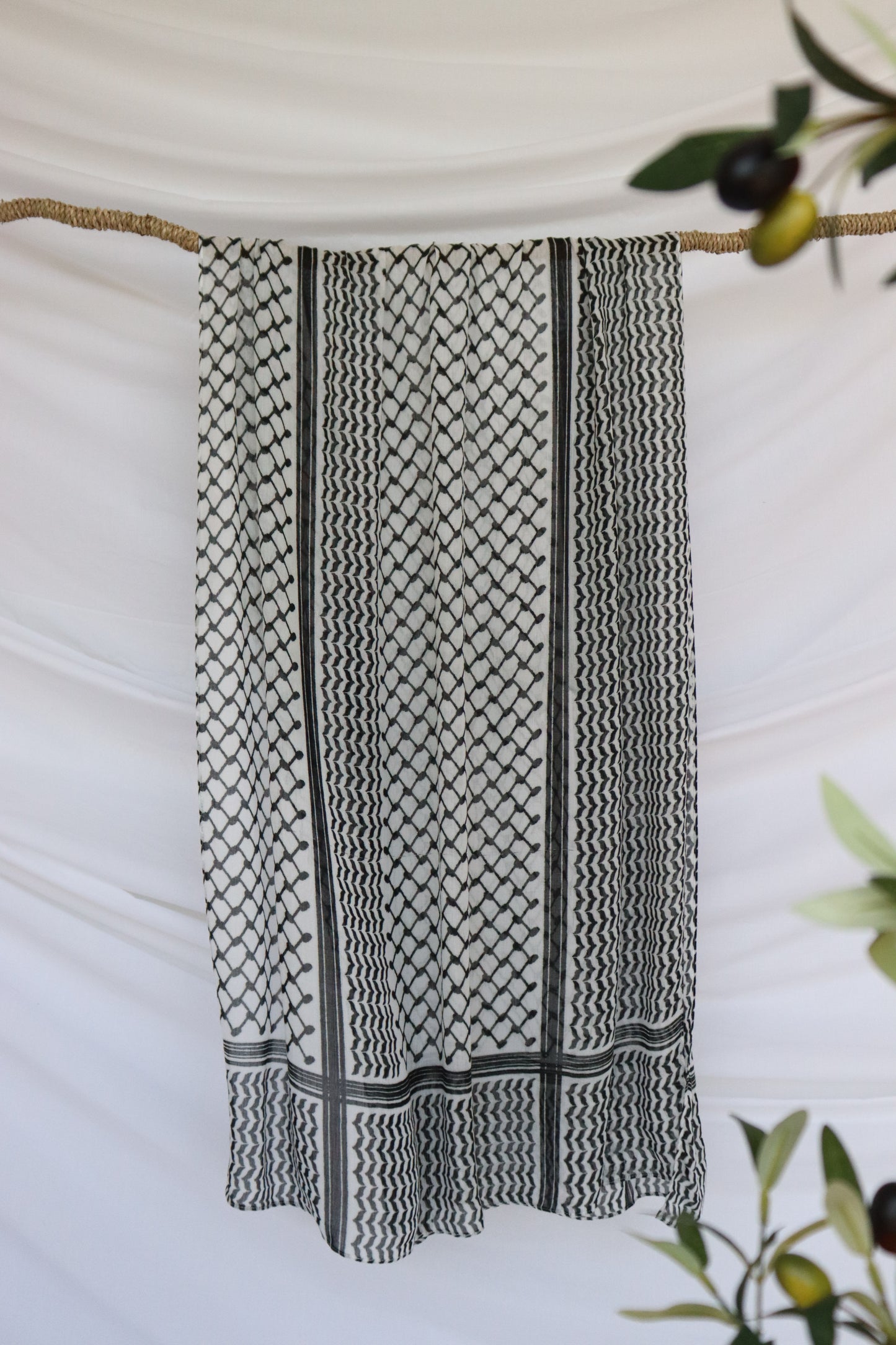 Keffiyeh - Printed Modal Hijab