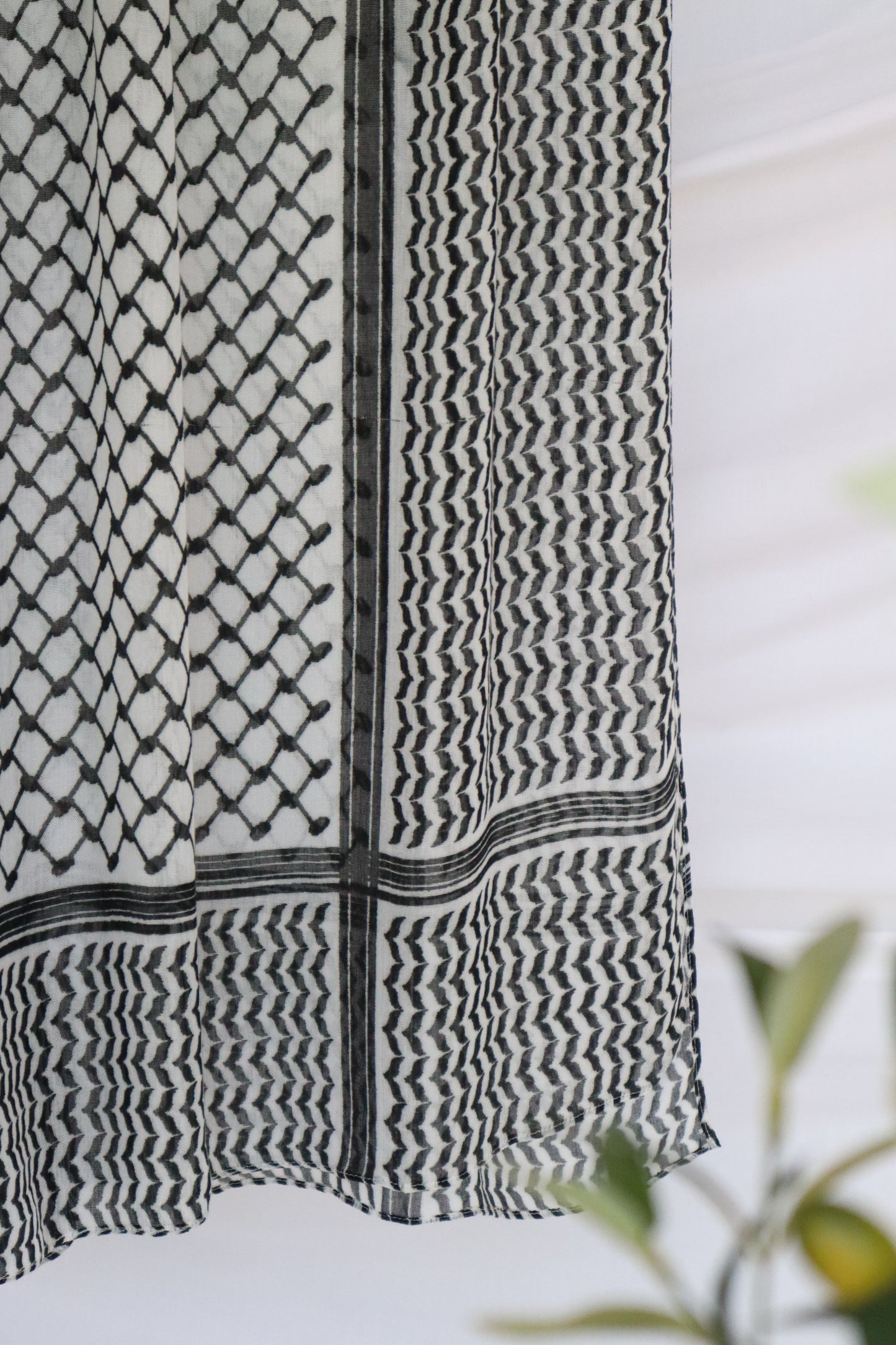 Keffiyeh - Printed Modal Hijab