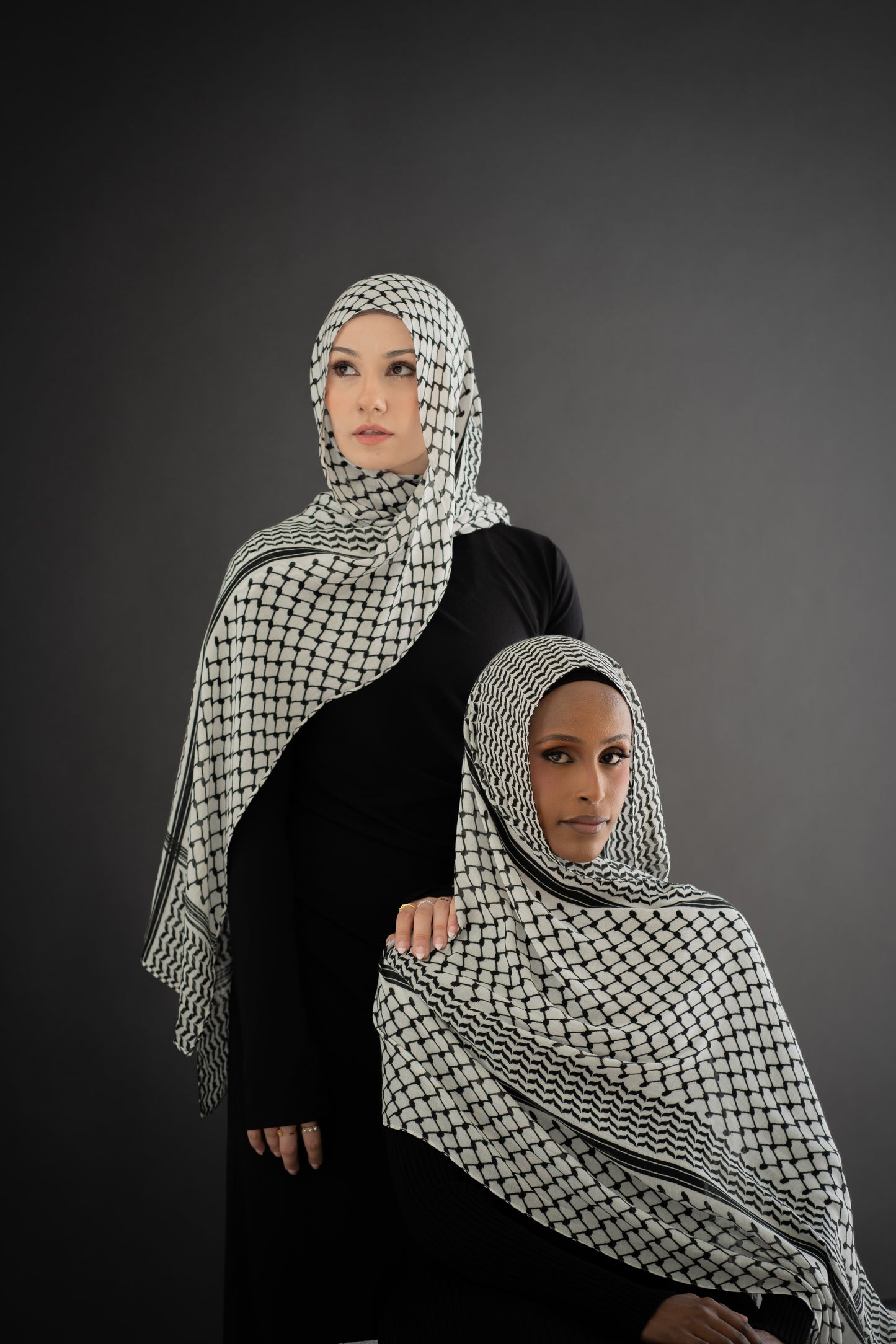 Keffiyeh - Printed Modal Hijab